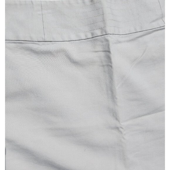 Banana Republic Women's Size 8 Khaki Pencil Skirt Cotton Blend Back Slit - Picture 2 of 8